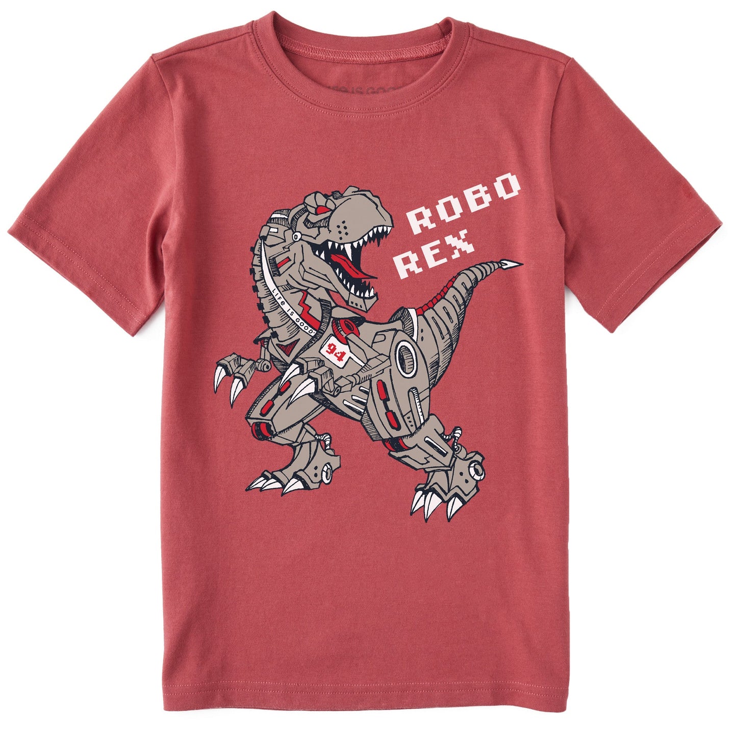 Kids Robo Rex Short Sleeve Crusher Tee