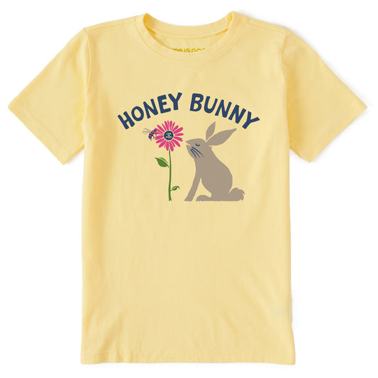 Kids Honey Bunny Short Sleeve Crusher Tee