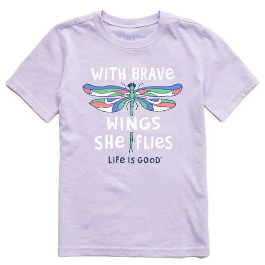 Kids Brave Wings Short Sleeve Crusher Tee