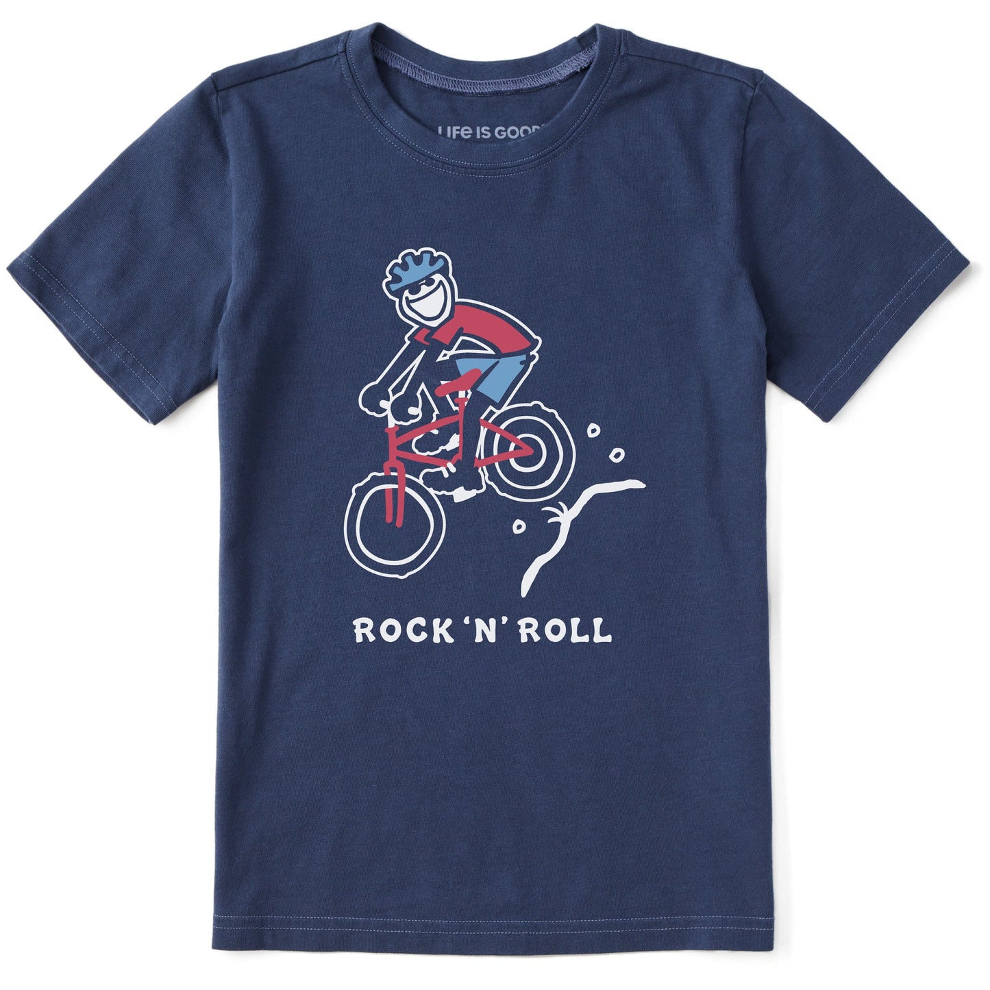 Kids Jake Rock n Roll Bike Short Sleeve Crusher Tee