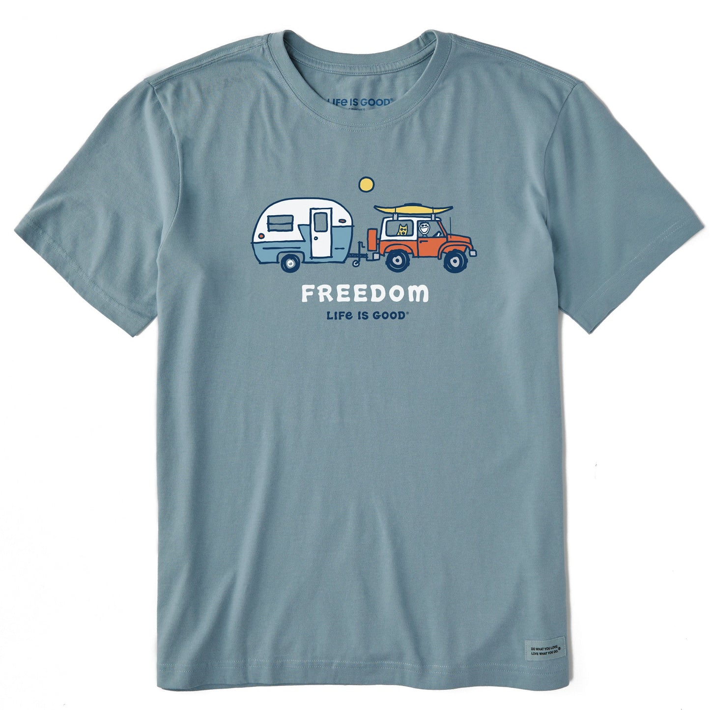 Men's Jake and Rocket Freedom Short Sleeve Crusher-LITE Tee