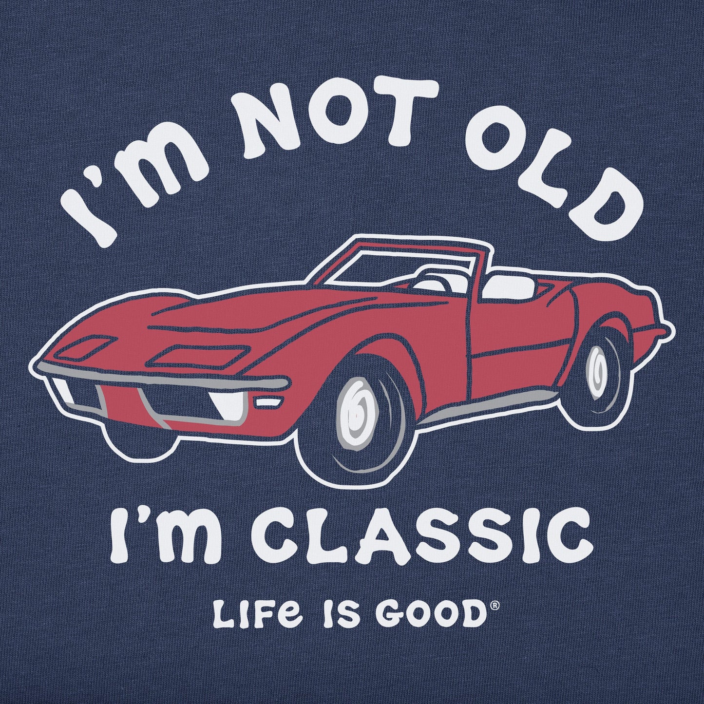 Men's I'm Not Old Sports Car Short Sleeve Tee