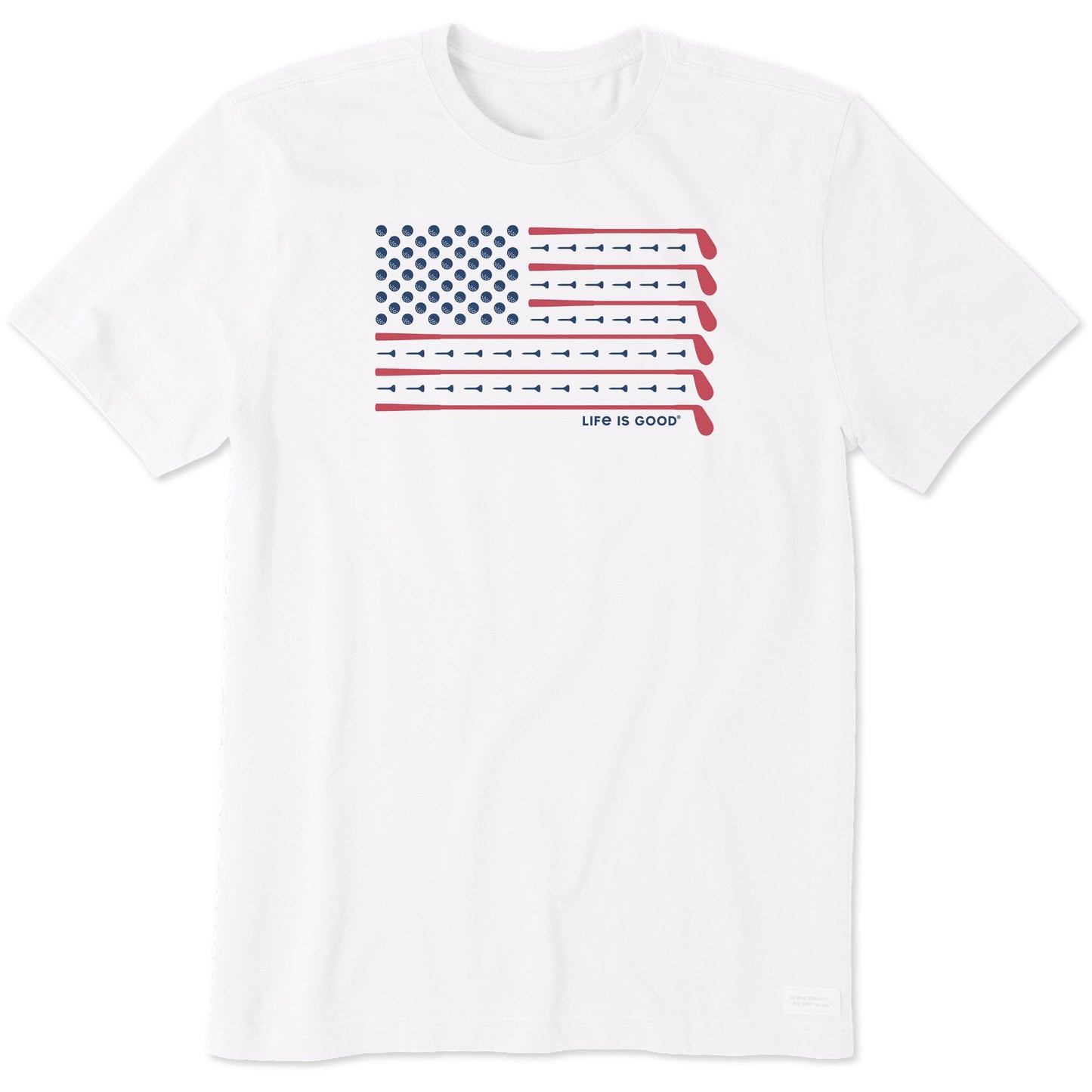 Men's Golf Flag Short Sleeve Tee