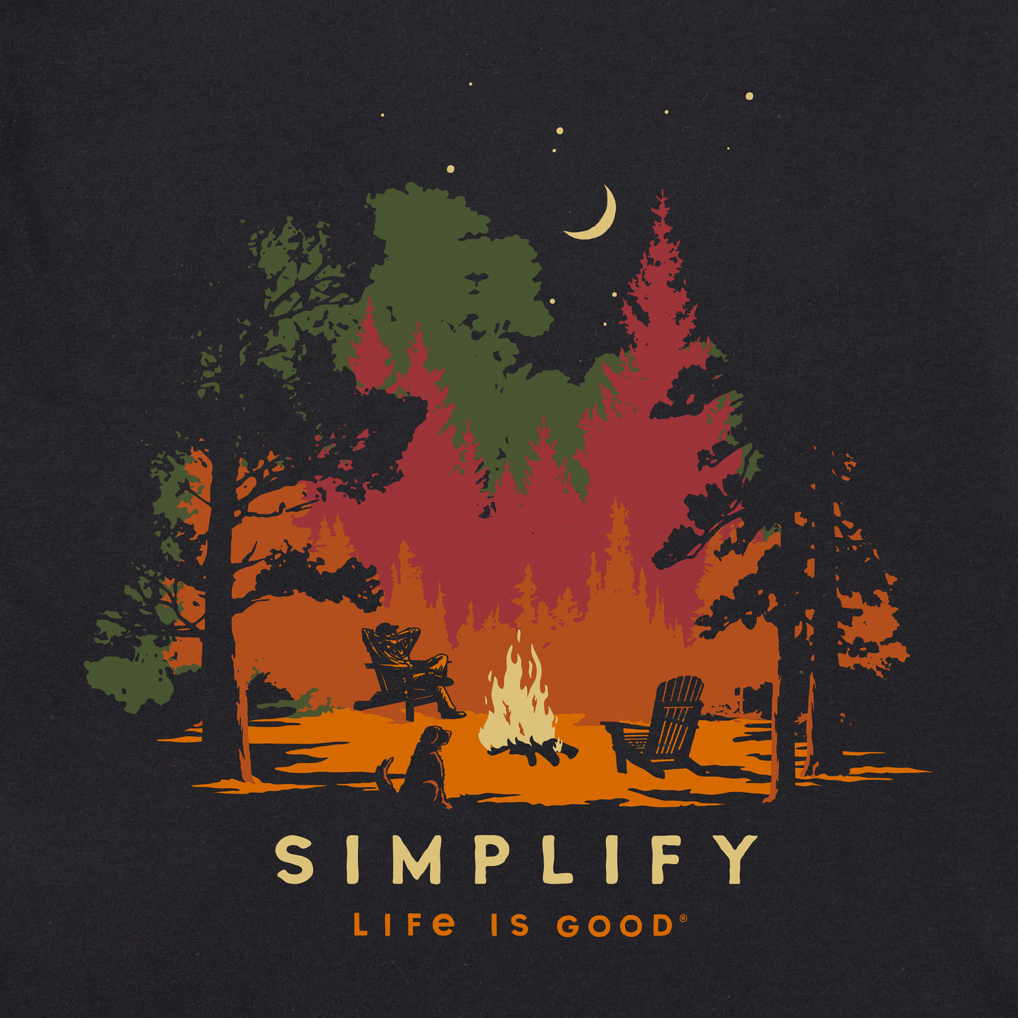Men's Simplify Campfire Short Sleeve Tee