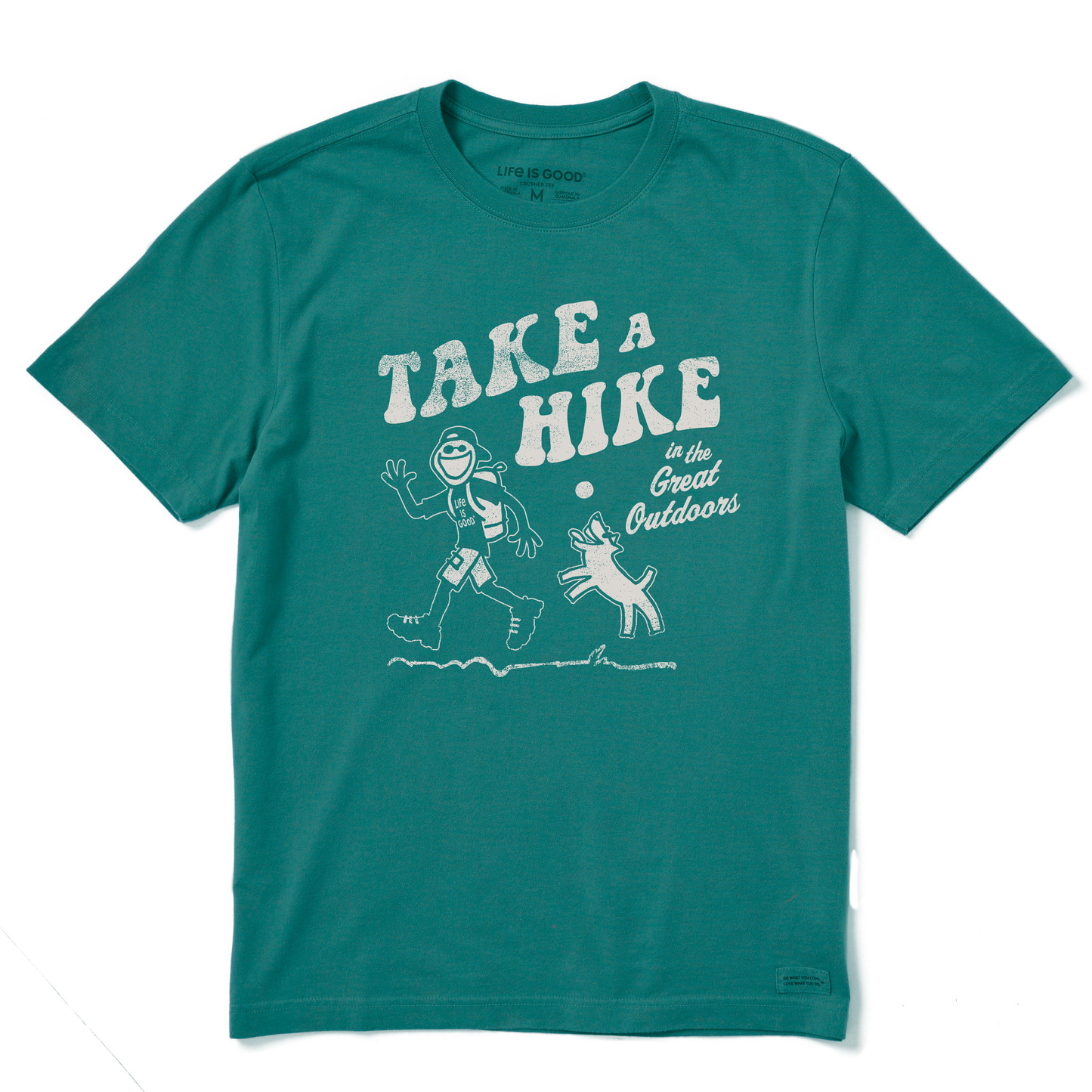 Men's Great Outdoor Hike Jake Short Sleeve Crusher Tee