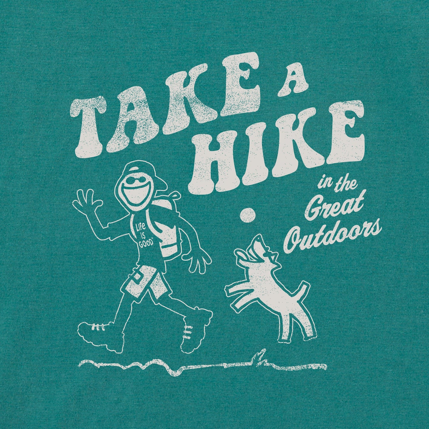 Men's Great Outdoor Hike Jake Short Sleeve Crusher Tee