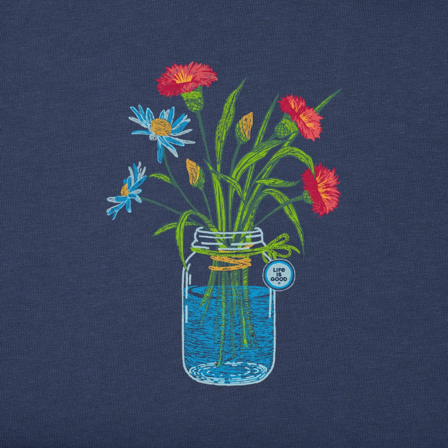 Women's Wildflower Jar Short Sleeve Tee