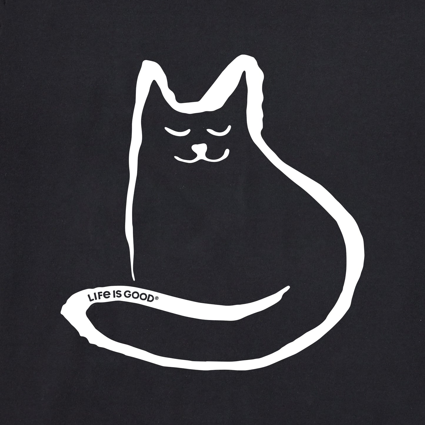 Women's Simple Cat Short Sleeve Tee