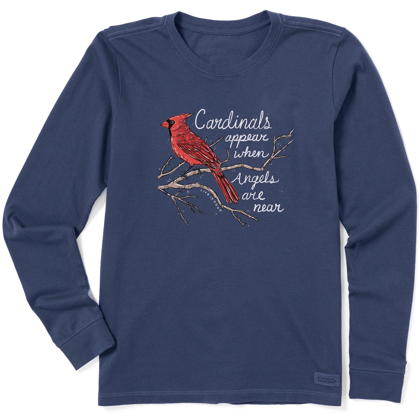 Women's Cardinals Appear Long Sleeve Crusher Tee