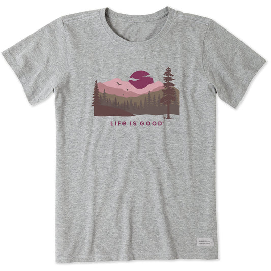 Women's Sunset Landscape Short Sleeve Tee