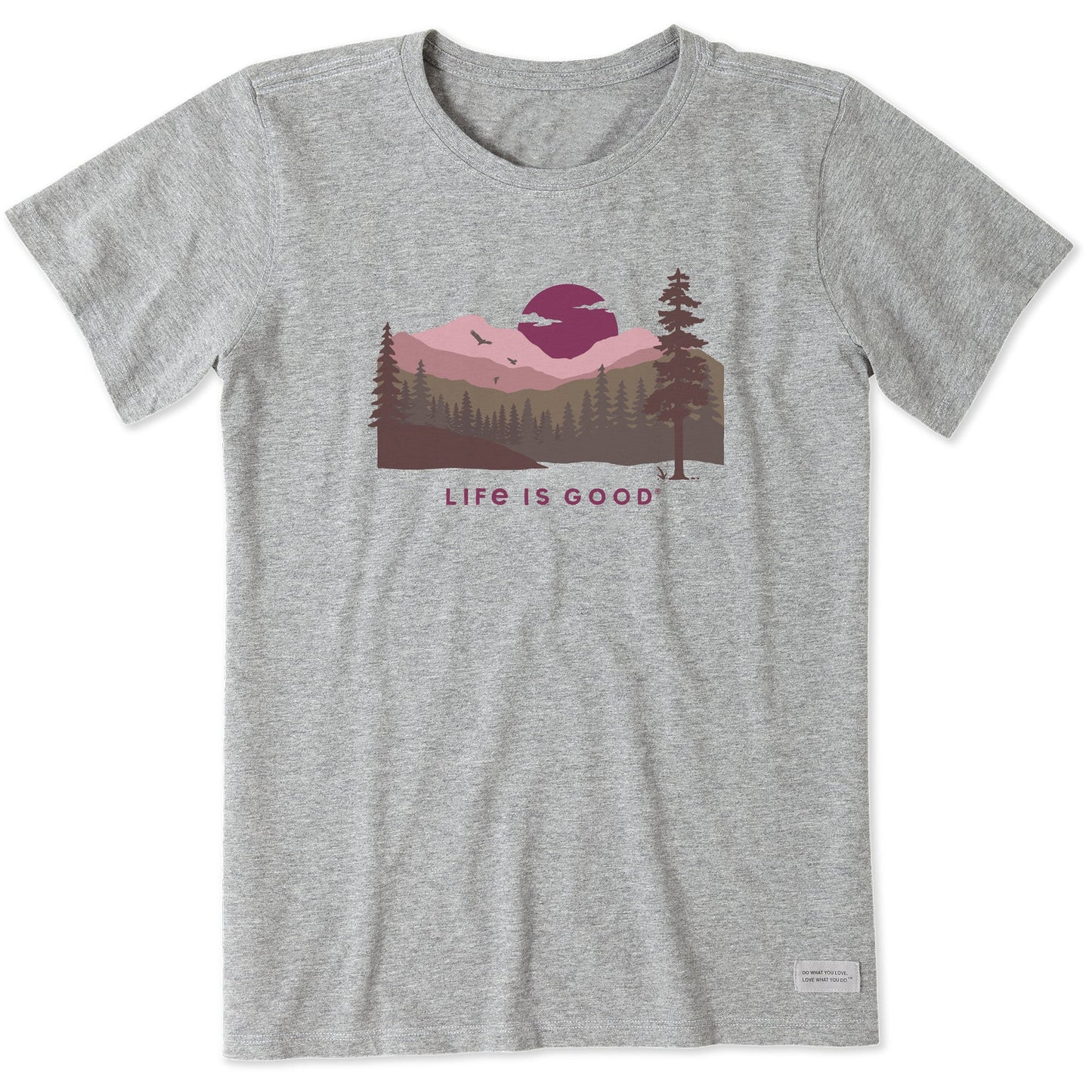 Women's Sunset Landscape Short Sleeve Tee