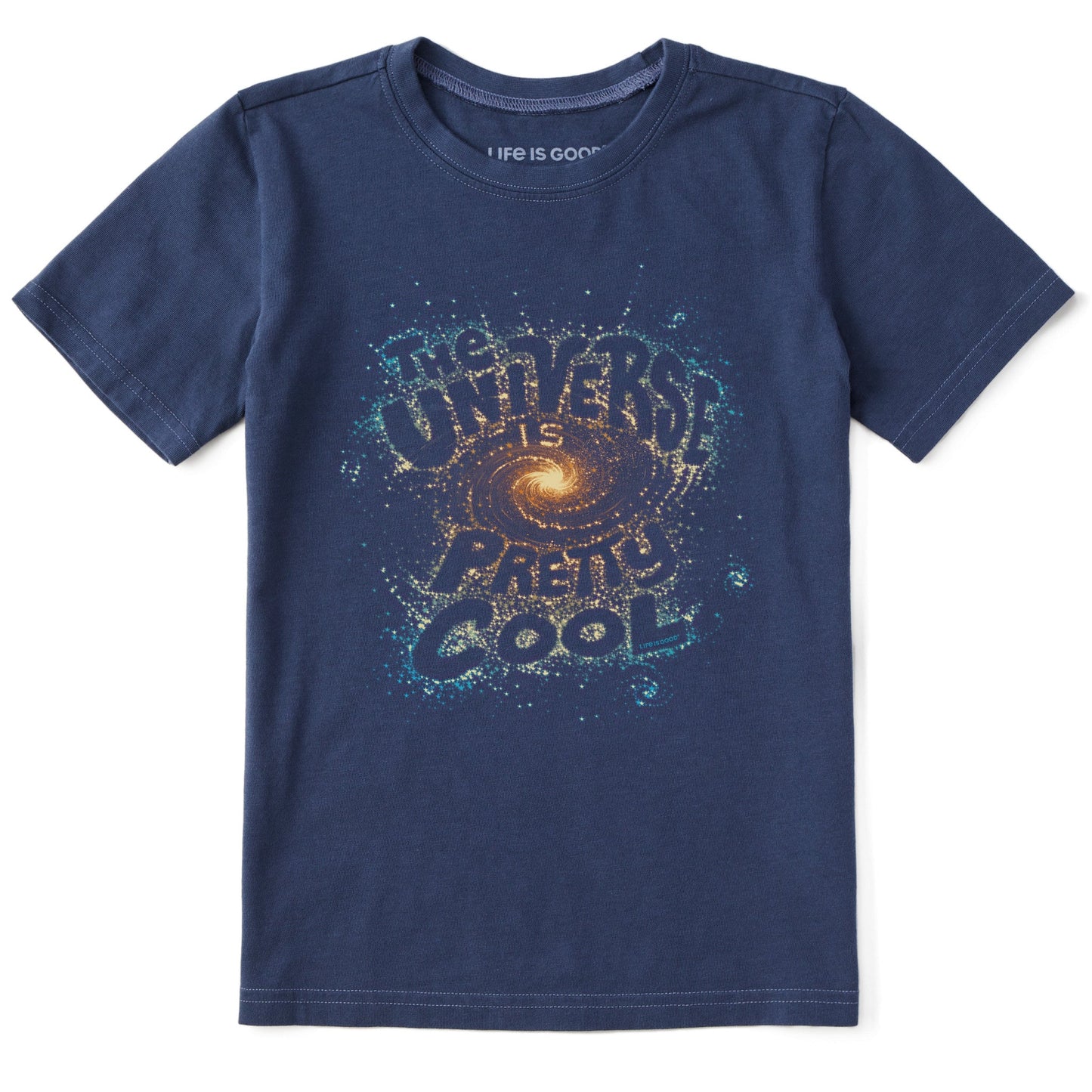 Kids Pretty Cool Universe Short Sleeve Crusher Tee