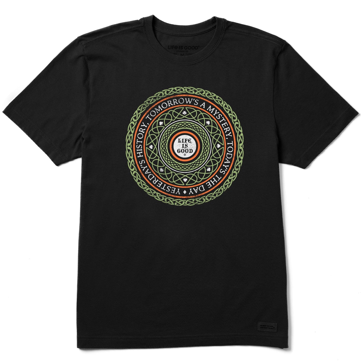 Men's Irish Wisdom Mandala Short Sleeve Crusher Tee