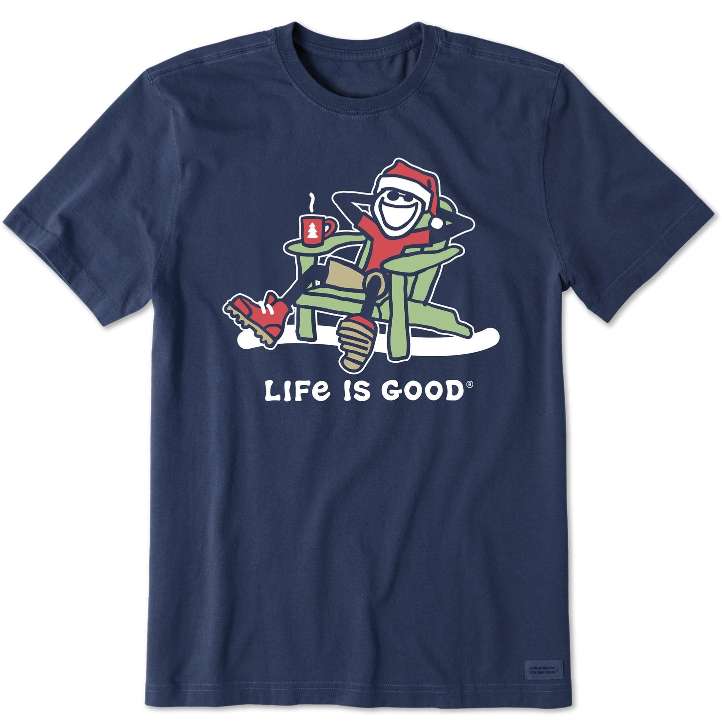 Men's Santa Jake Adirondack Short Sleeve Crusher Tee