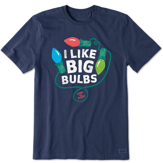 Men's I Like Big Bulbs Short Sleeve Crusher Tee