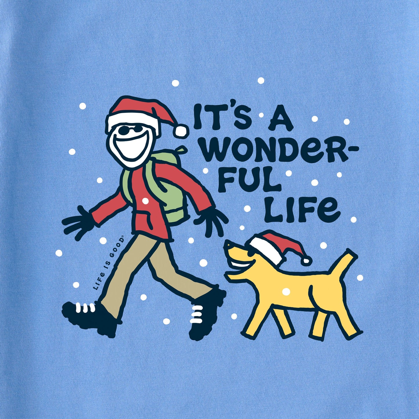 Women's Jake and Rocket Wonderful Life Long Sleeve Crusher Tee