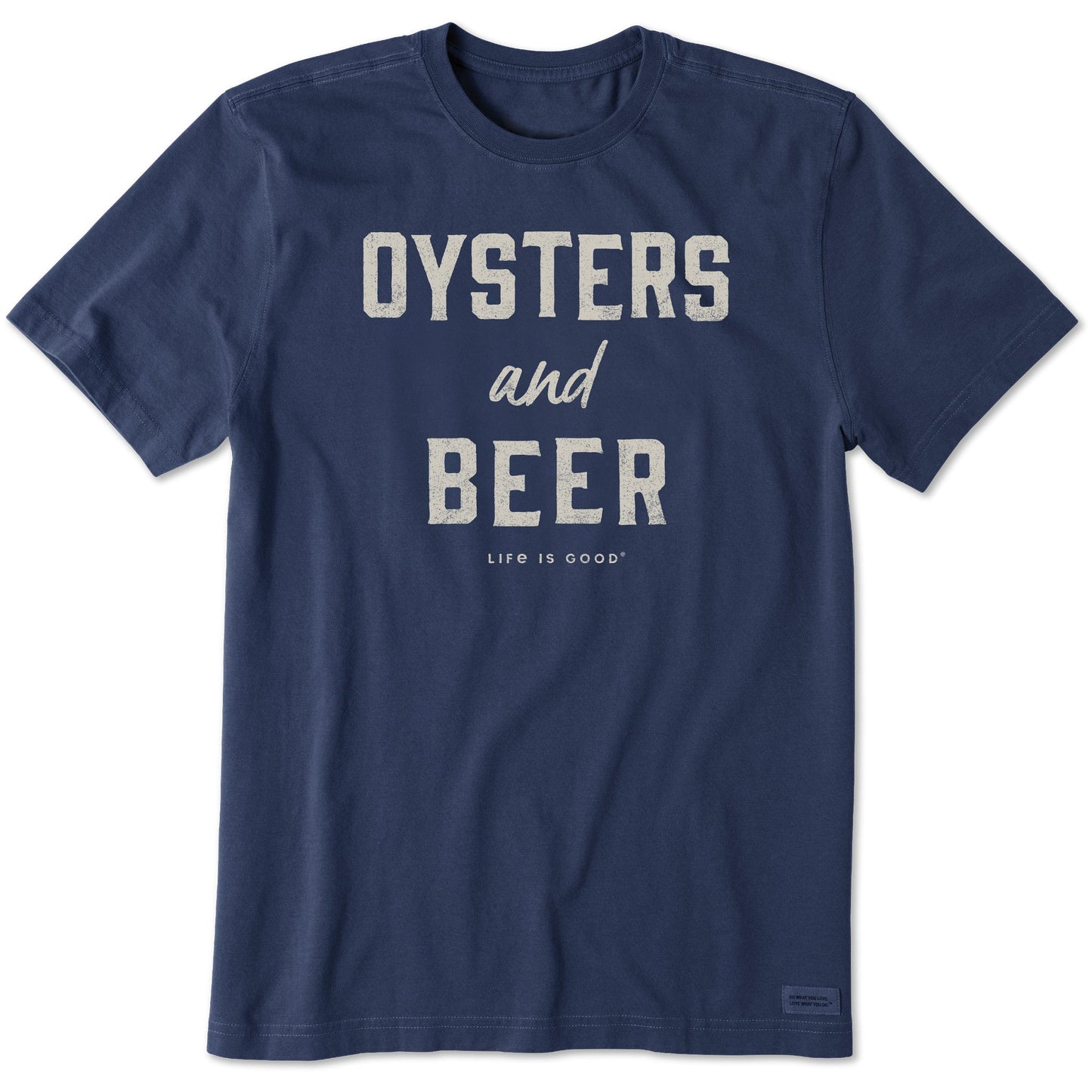 Men's Oysters and Beer Short Sleeve Tee