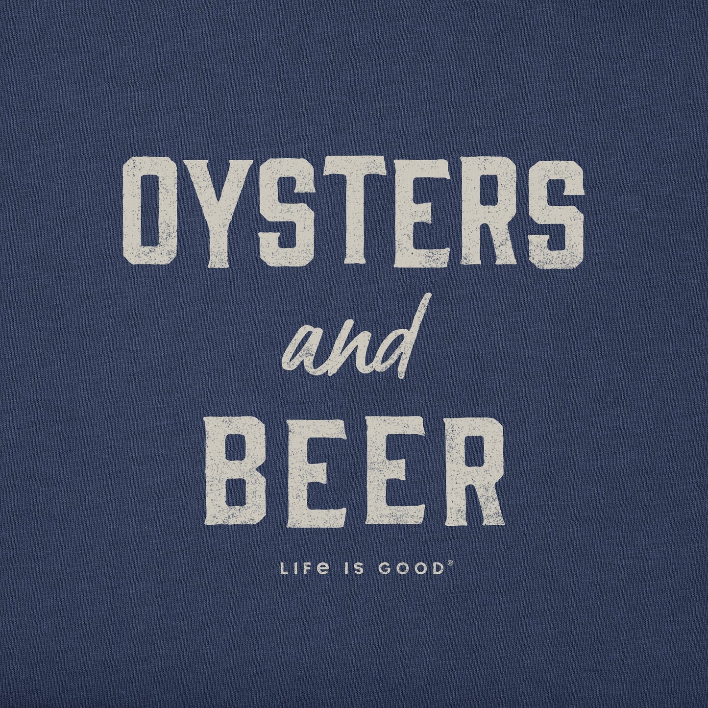 Men's Oysters and Beer Short Sleeve Tee