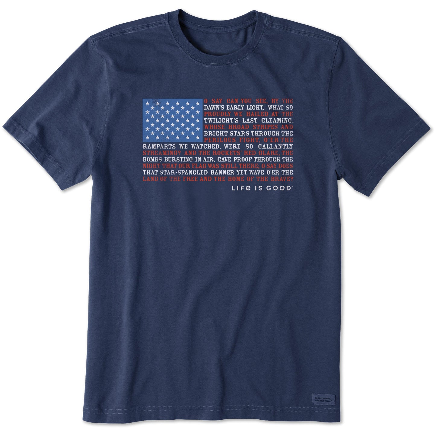Men's Anthem Flag Short Sleeve Tee