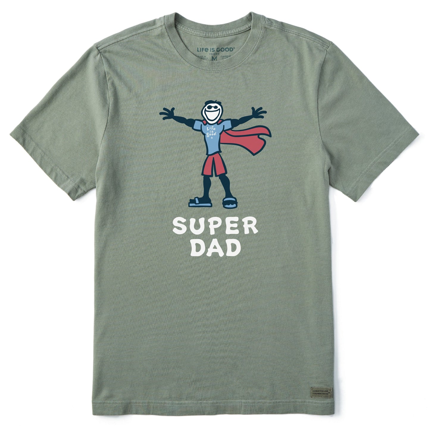 Men's Jake Super Dad Short Sleeve Crusher Tee