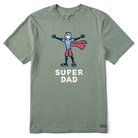 Men's Jake Super Dad Short Sleeve Crusher Tee