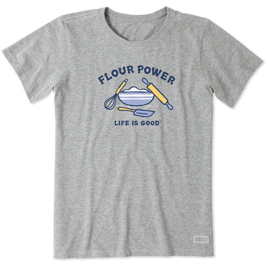 Women's Flour Power Short Sleeve Crusher Tee