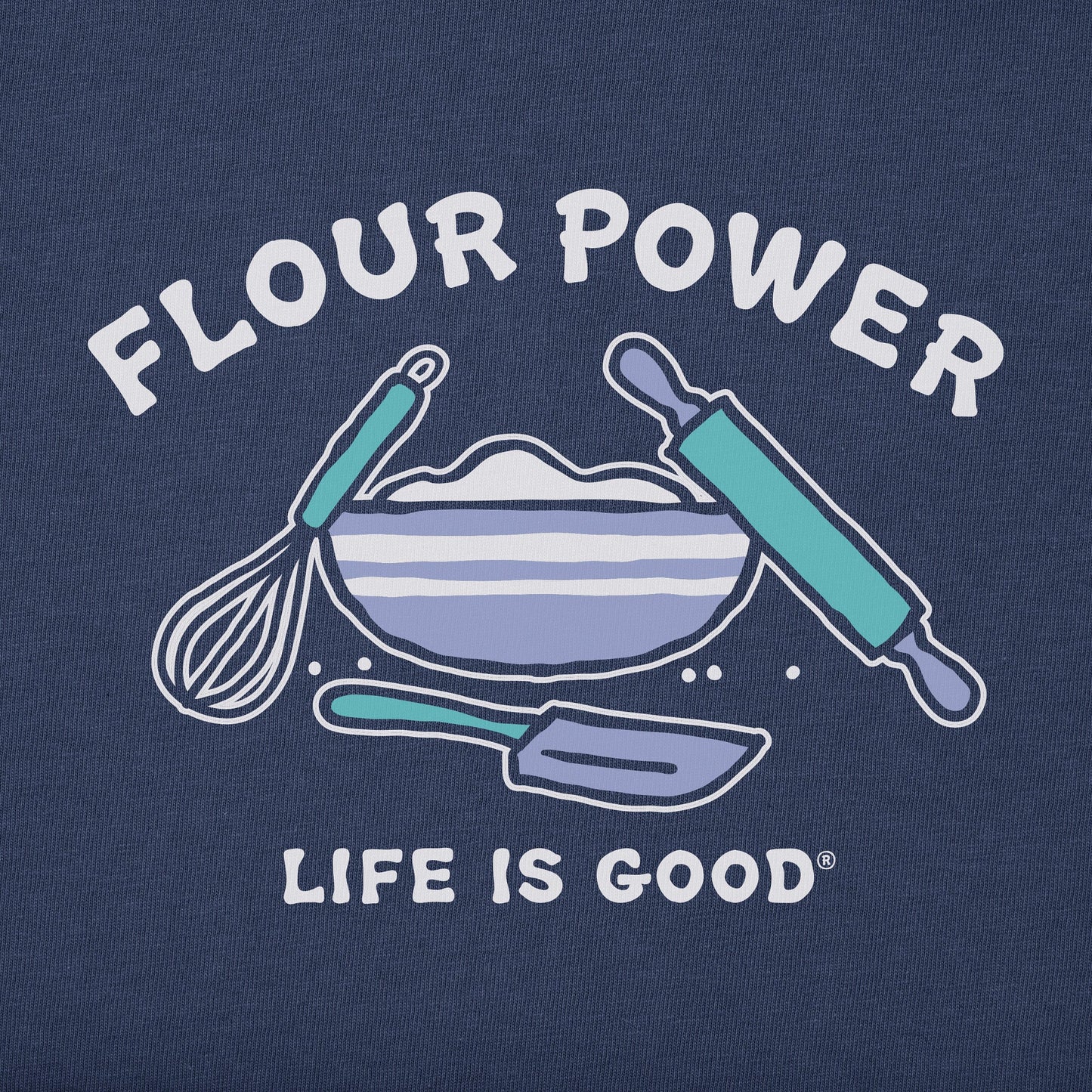 Women's Flour Power Short Sleeve Crusher Tee