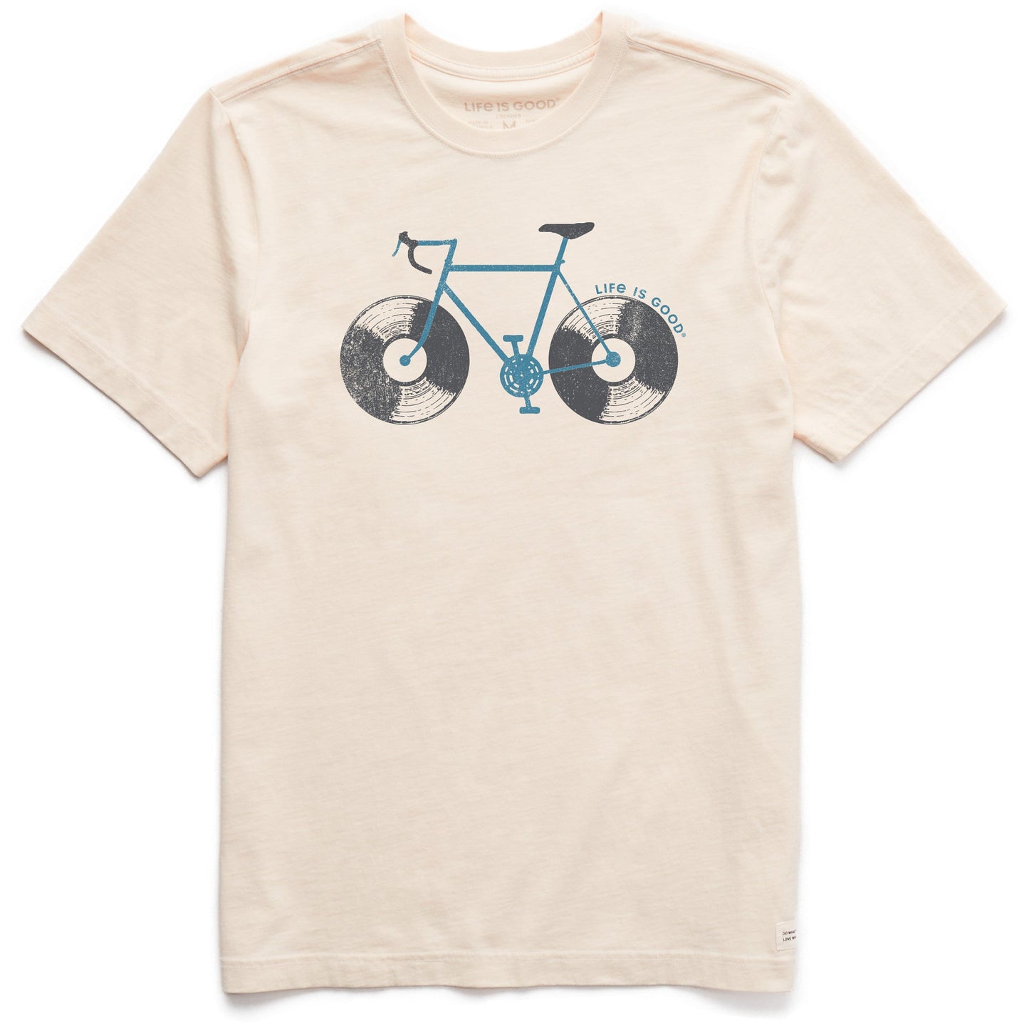 Men's Vinyl Bike Short Sleeve Crusher Tee