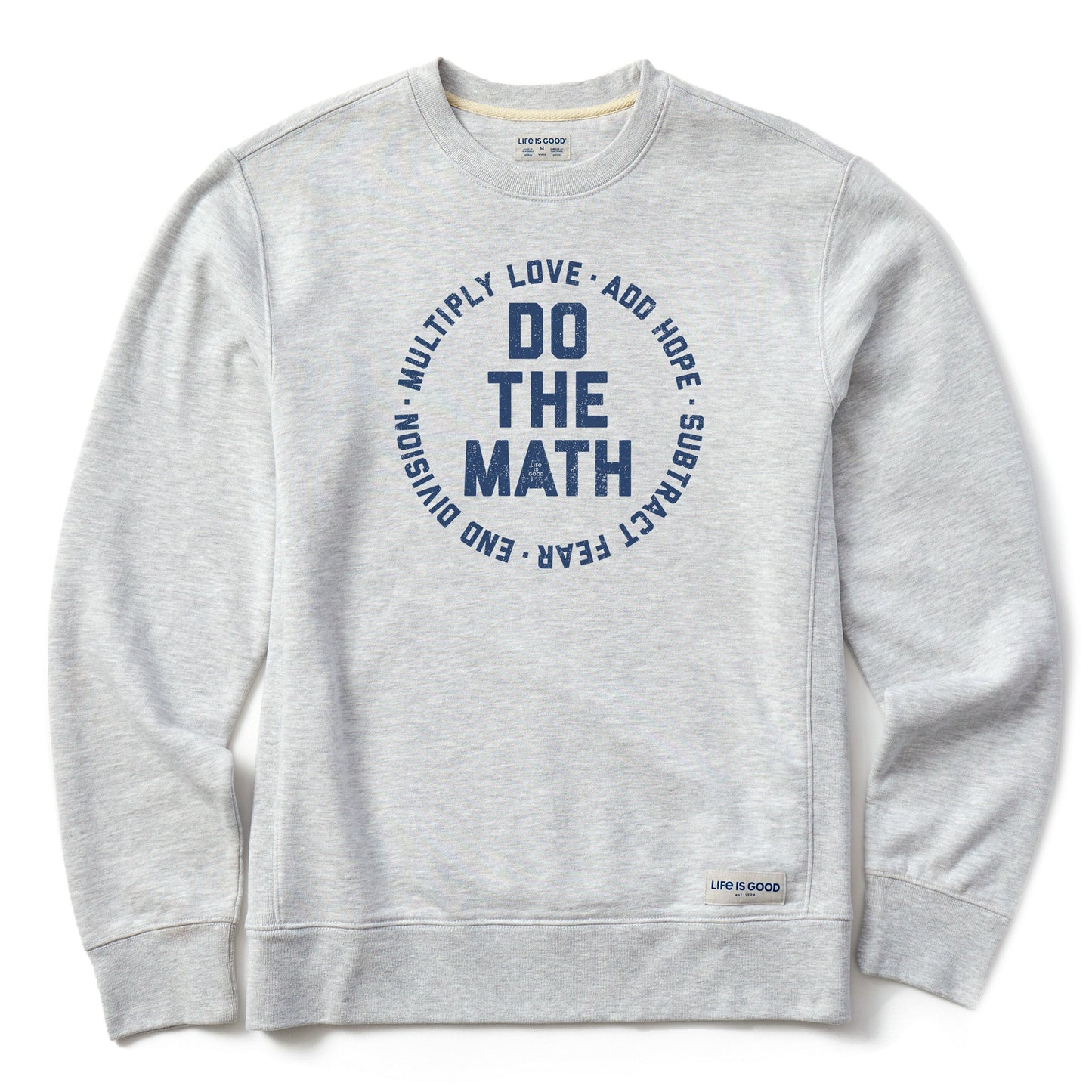 Men's LIG Do The Math Simply True Fleece Crew