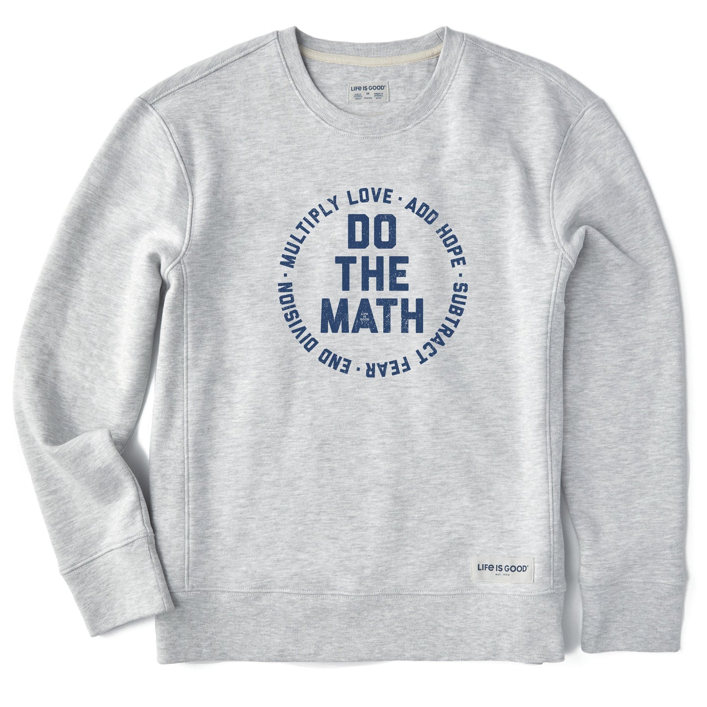 Women's LIG Do The Math Simply True Crew