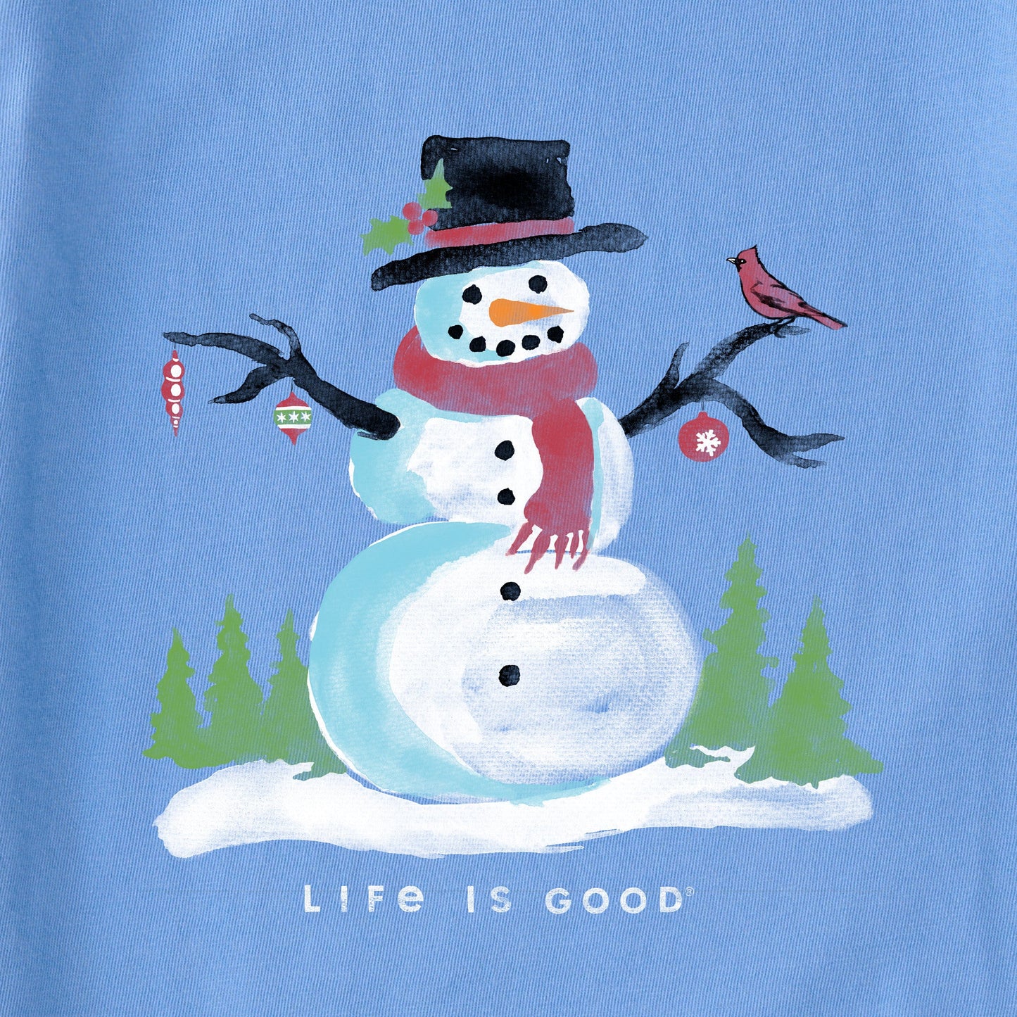 Women's Frosty Friends Long Sleeve Crusher Tee