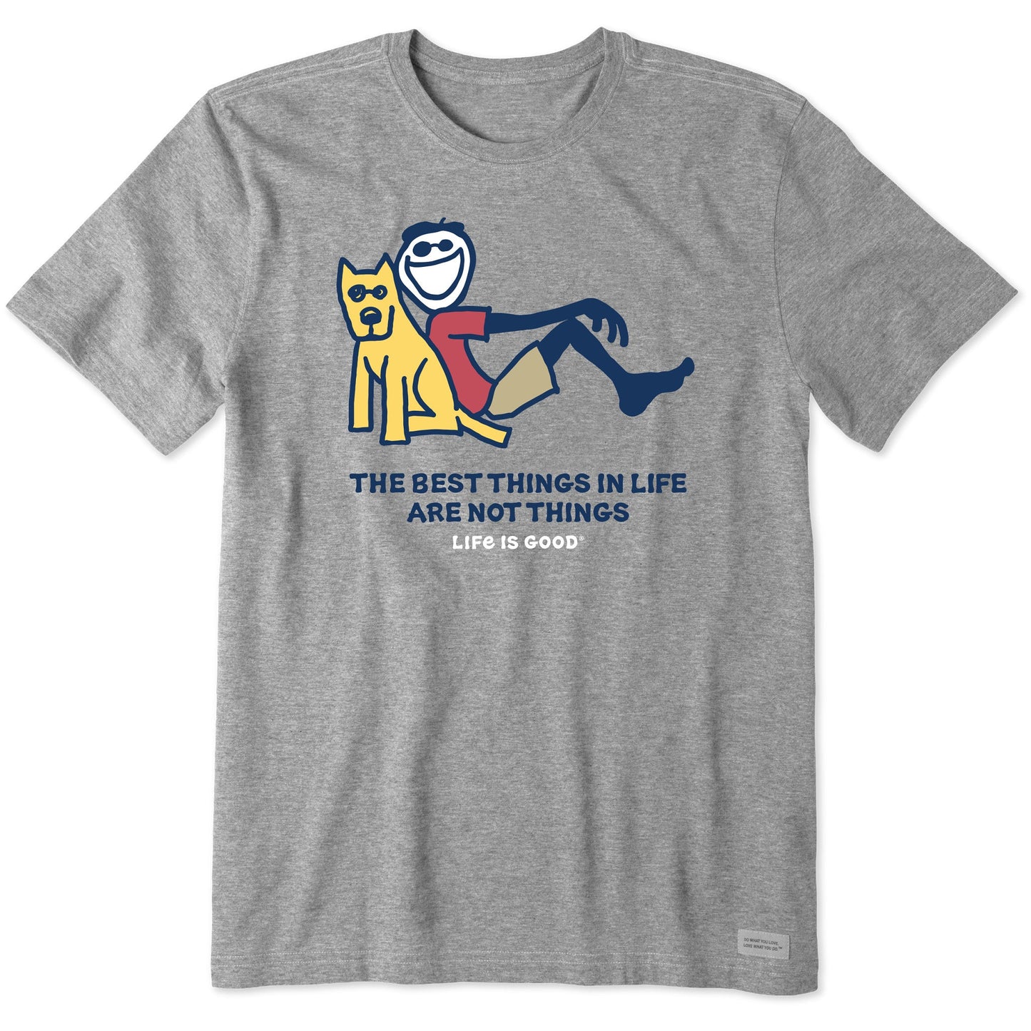 Men's Jake and Rocket the Best Things Short Sleeve Crusher Tee