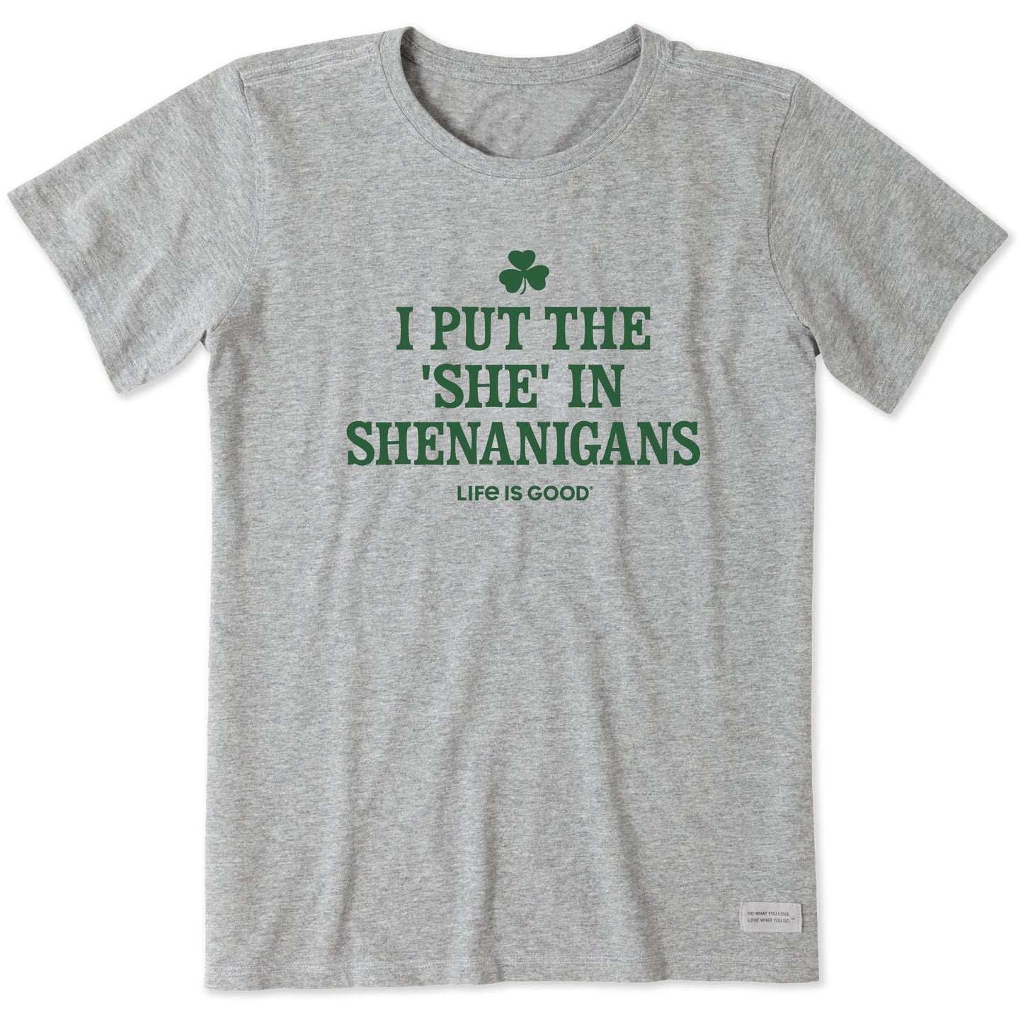 Women's She-Nanigans Short Sleeve Crusher Tee