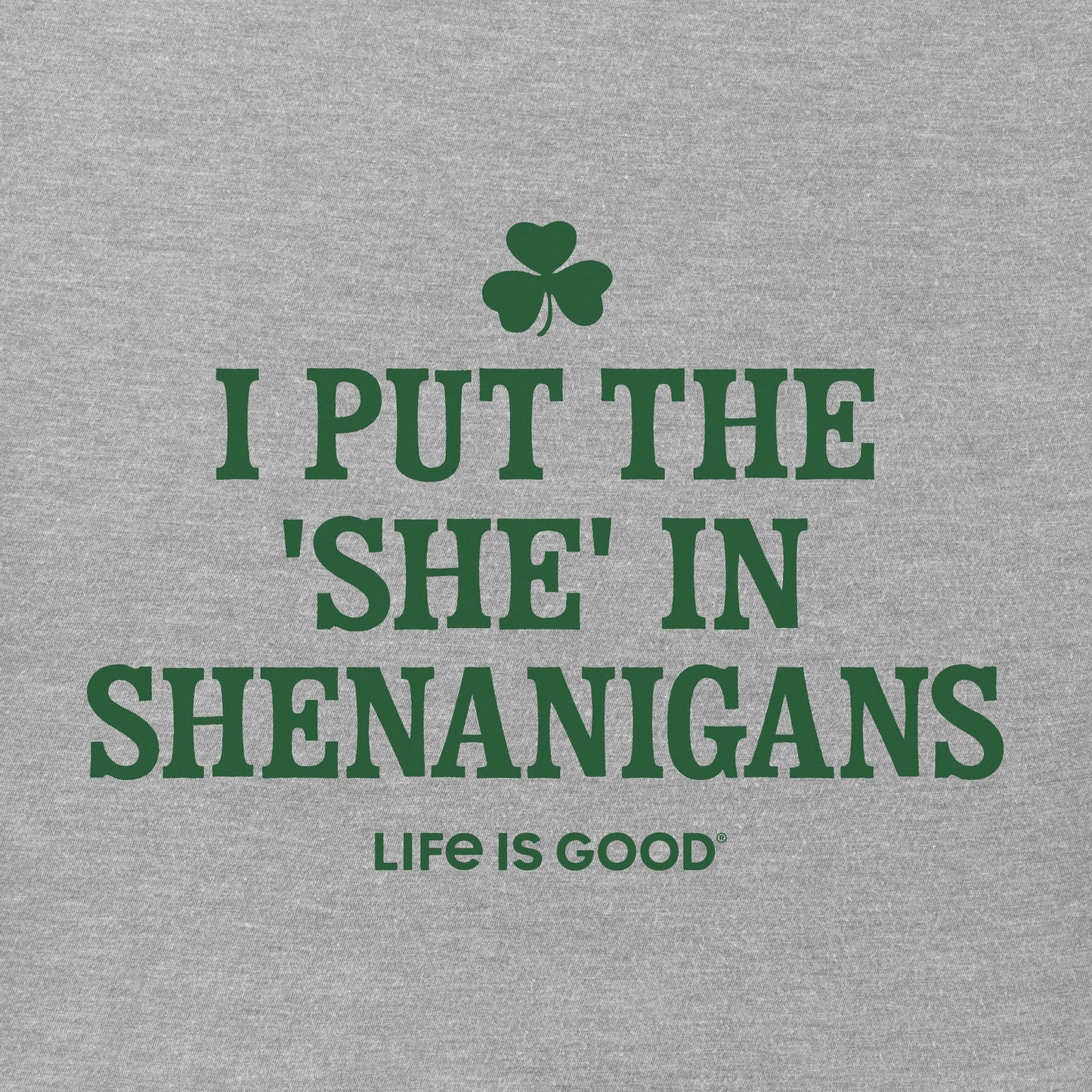 Women's She-Nanigans Short Sleeve Crusher Tee