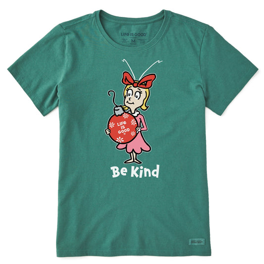 Women's Cindy-Lou Be Kind Short Sleeve Crusher Tee