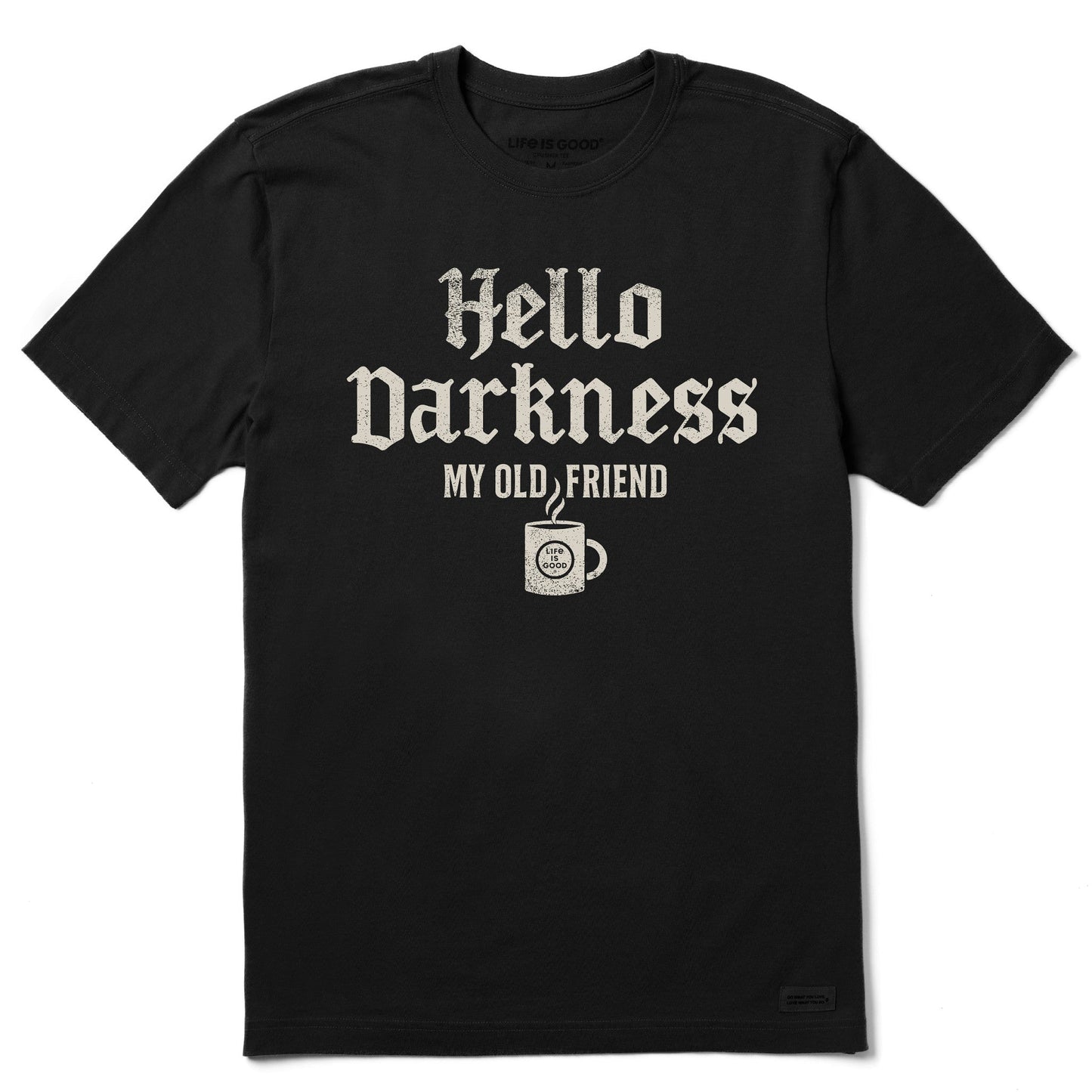 Men's Hello Darkness Coffee Short Sleeve Tee