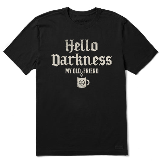 Men's Hello Darkness Coffee Short Sleeve Tee