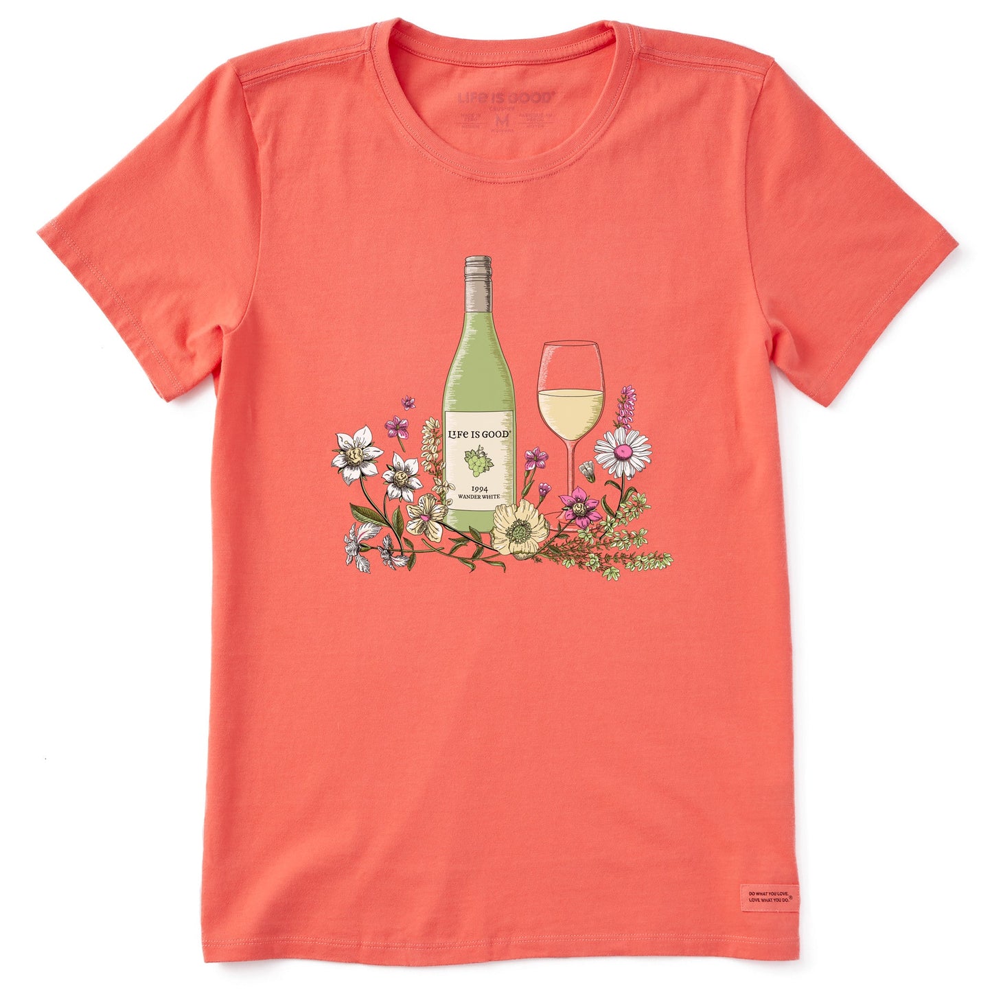 Women's Botanical White Wine Short Sleeve Tee