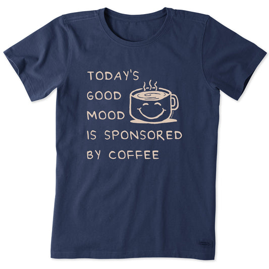 Women's Today's Good Mood Coffee Short Sleeve Tee