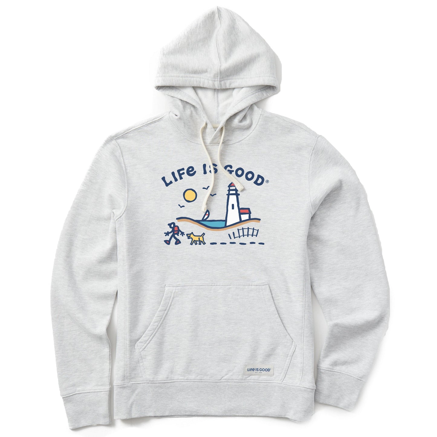 Men's Jake and Rocket Lighthouse Walk Simply True Fleece Hoodie