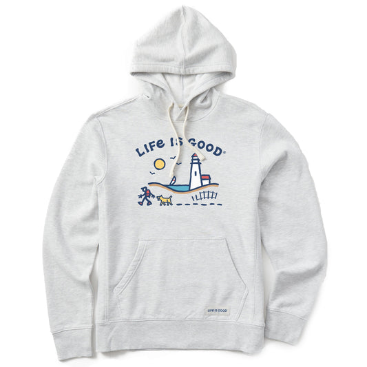 Men's Jake and Rocket Lighthouse Walk Simply True Fleece Hoodie
