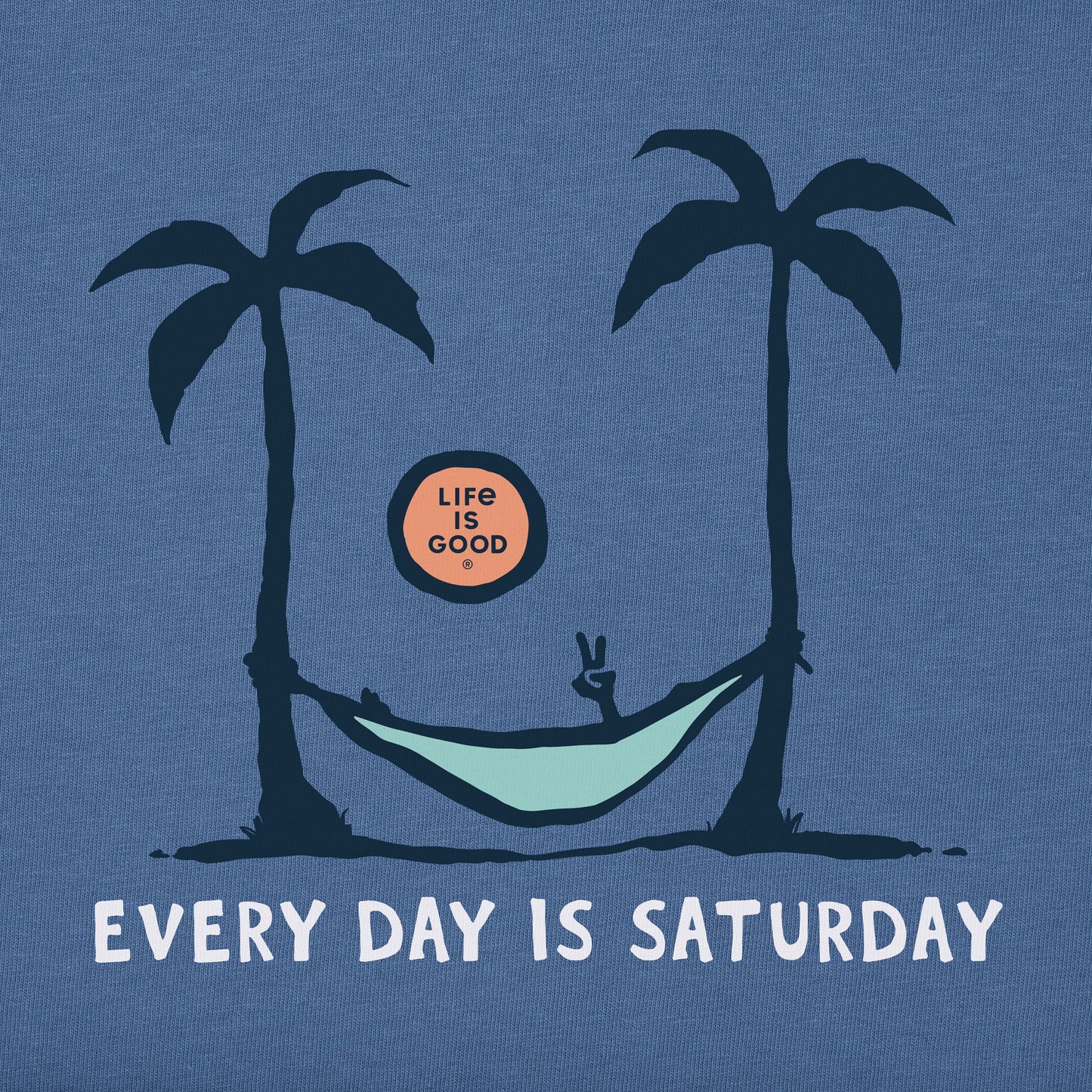 Men's Saturday Hammock Palms Short Sleeve Tee