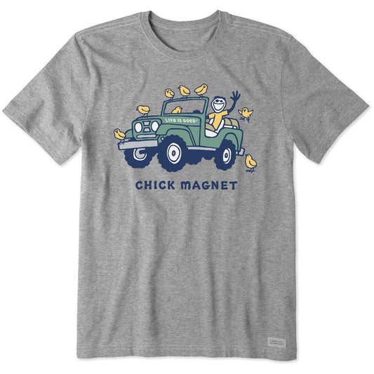 Men's Chick Magnet ATV Short Sleeve Crusher Tee