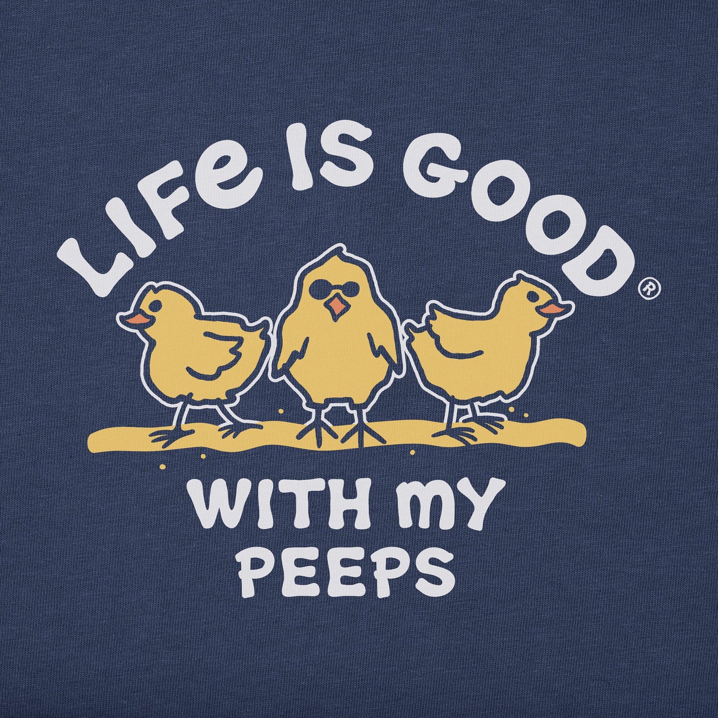 Men's LIG With My Peeps Short Sleeve Crusher Tee