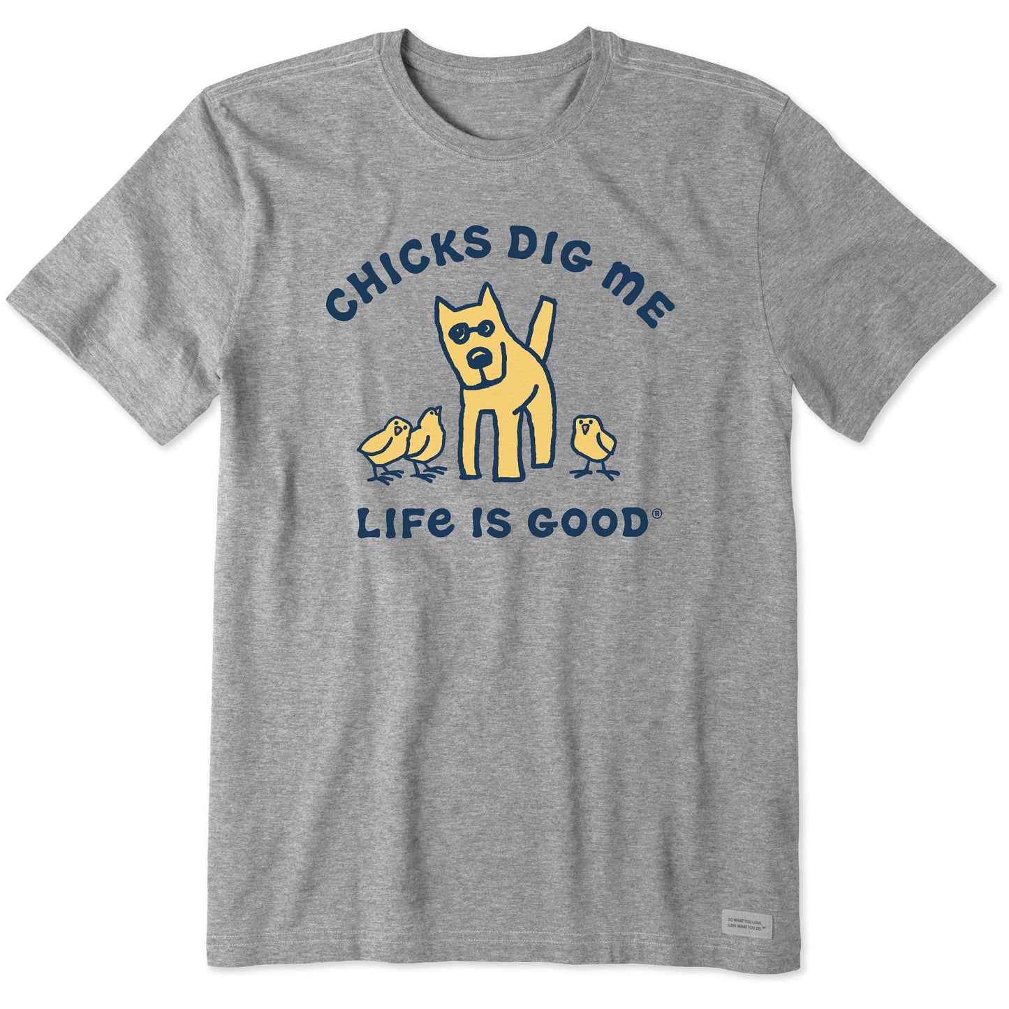 Men's Rocket Chicks Dig Me Short Sleeve Crusher Tee