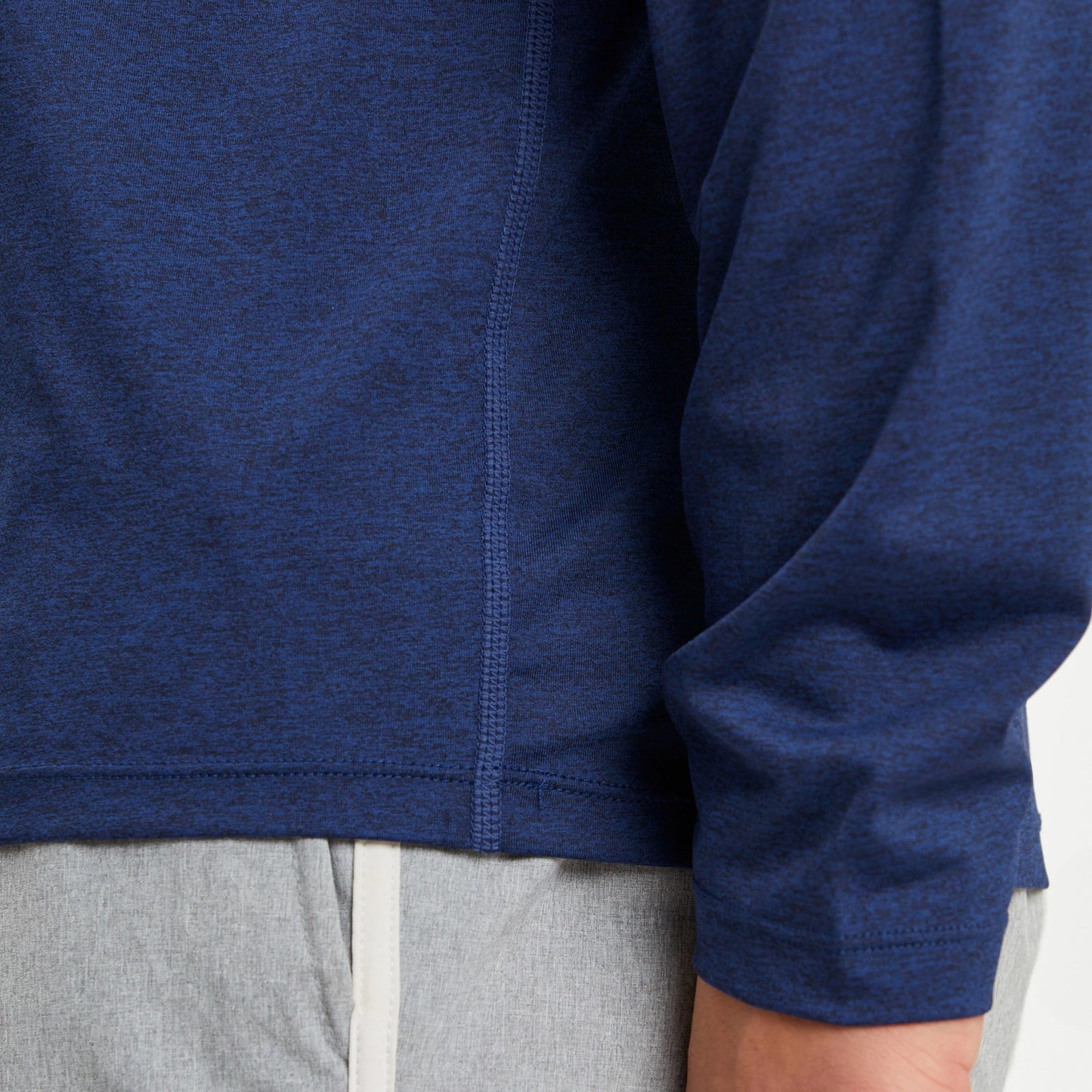 Men's Solid Long Sleeve Active Tee