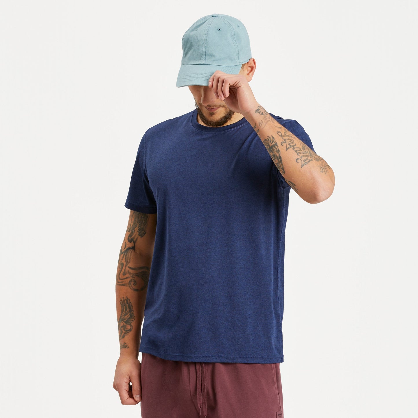 Men's Solid Active Tee