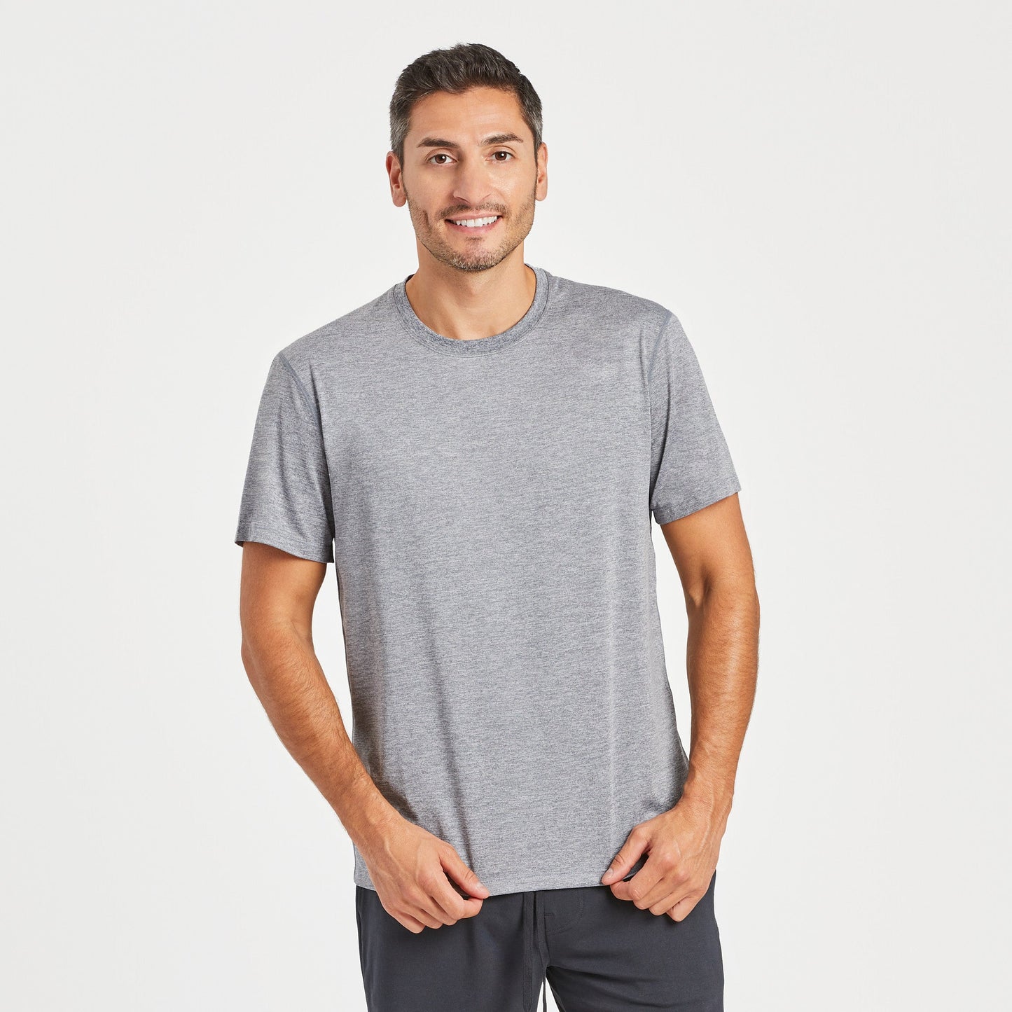 Men's Solid Active Tee