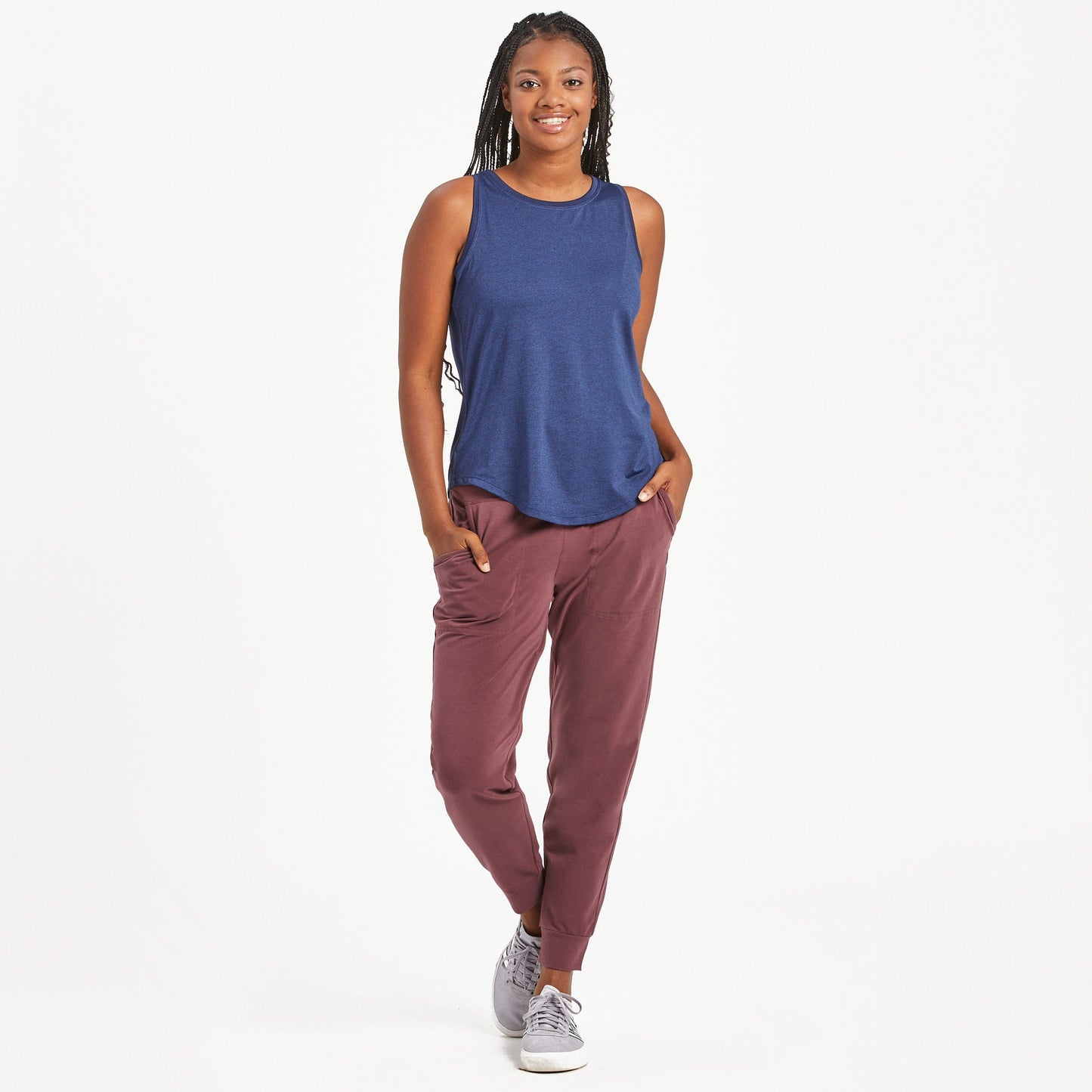 Women's Solid Active Tank