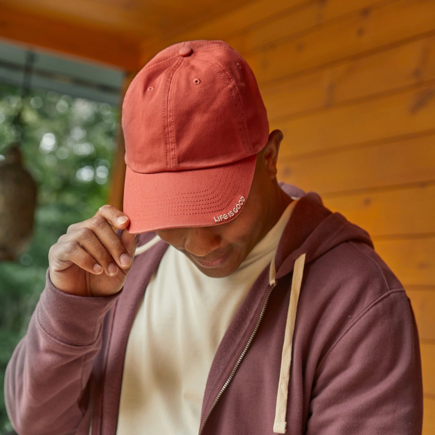 Adult Unisex Solid Branded Chill Cap